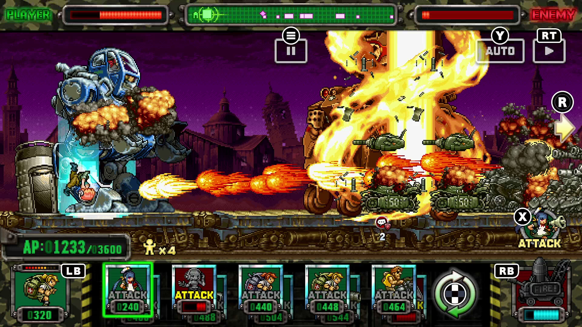 Скриншот из игры METAL SLUG ATTACK RELOADED - 4