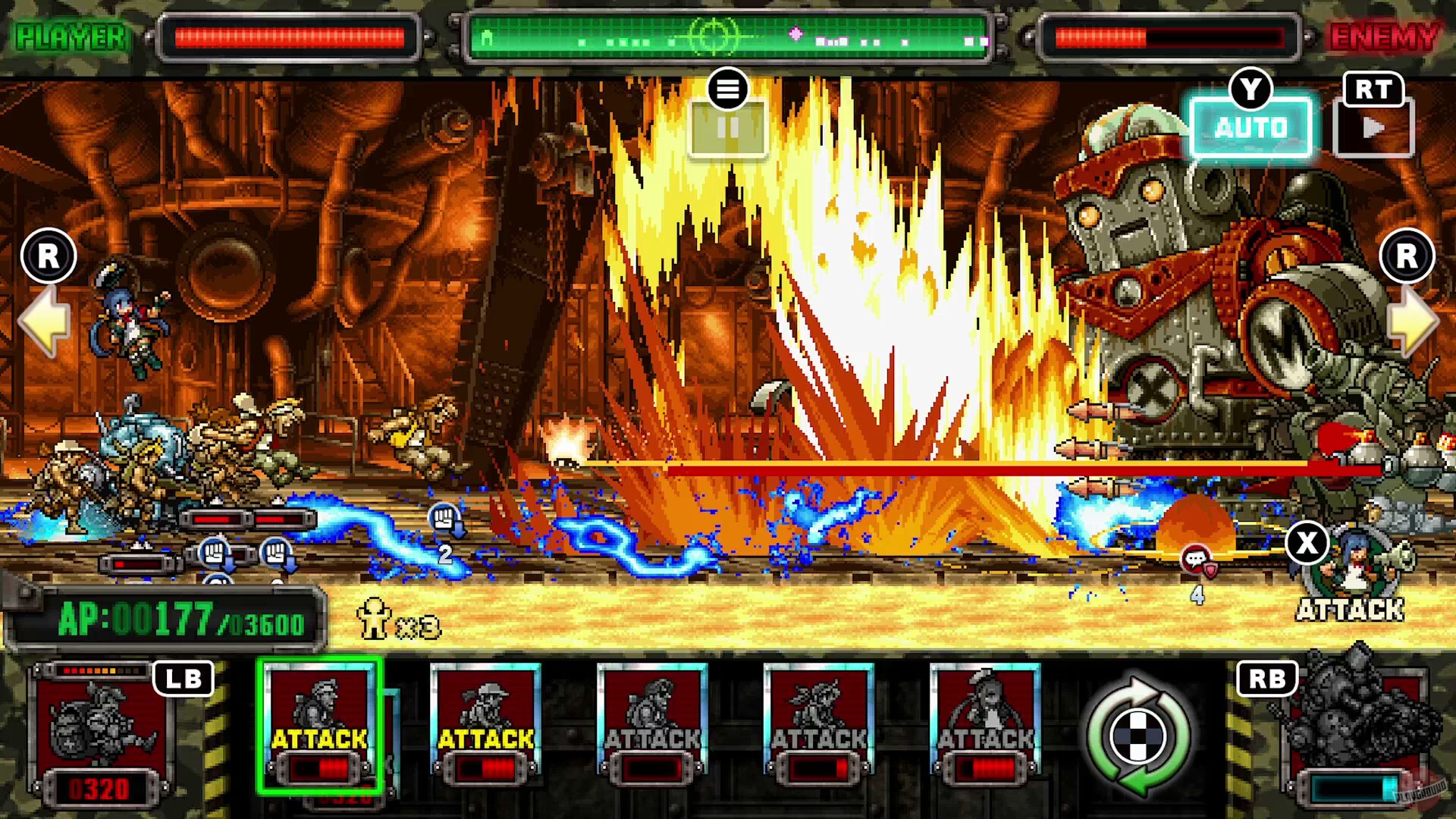 Скриншот из игры METAL SLUG ATTACK RELOADED - 5