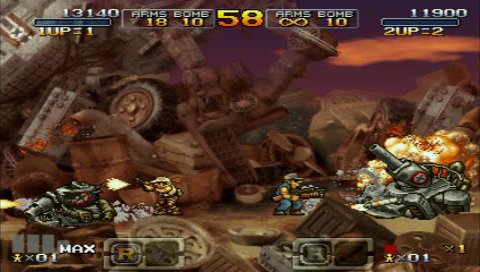 Скриншот из игры Metal Slug 7 - 13