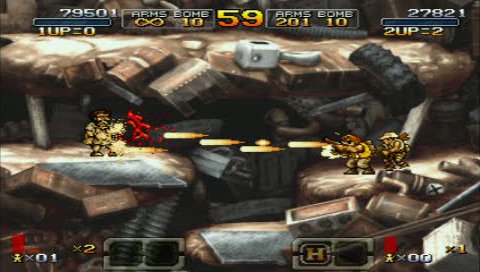 Скриншот из игры Metal Slug 7 - 25