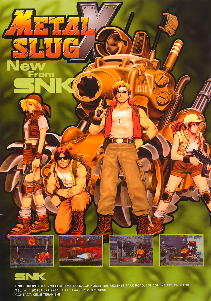Обложка игры Metal Slug: Super Vehicle - 001