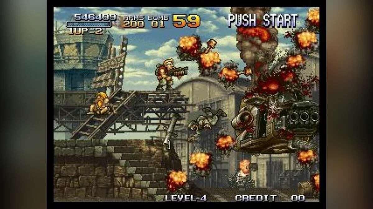 Скриншот из игры Metal Slug: Super Vehicle - 001 - 3