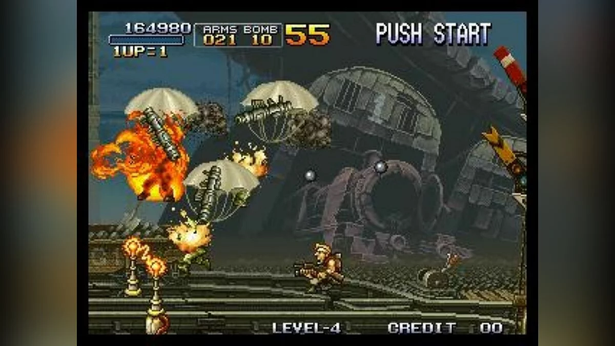Скриншот из игры Metal Slug: Super Vehicle - 001 - 8