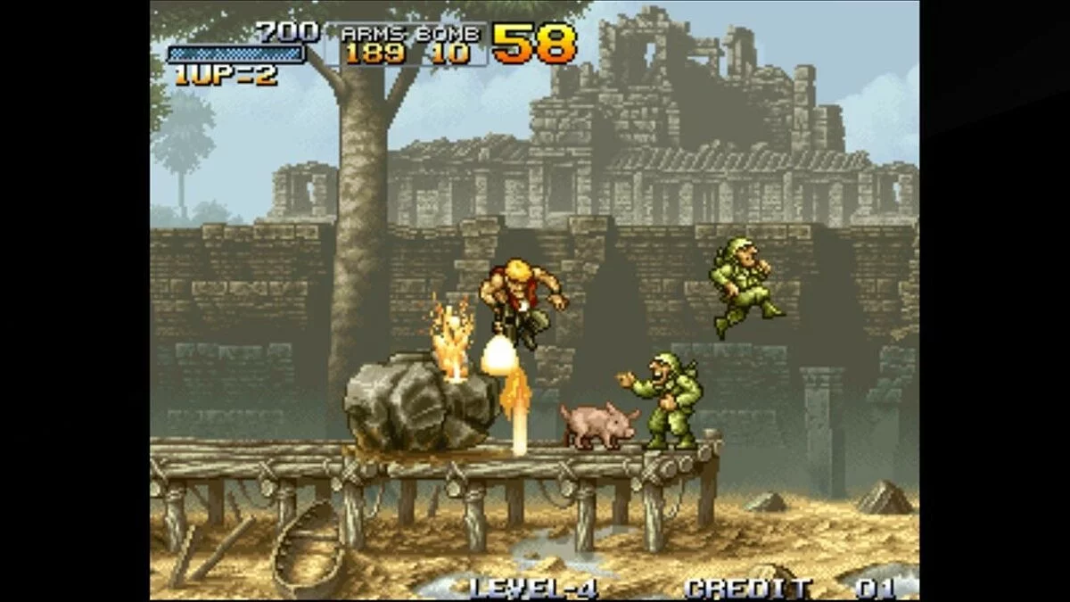 Скриншот из игры Metal Slug: Super Vehicle - 001 - 6