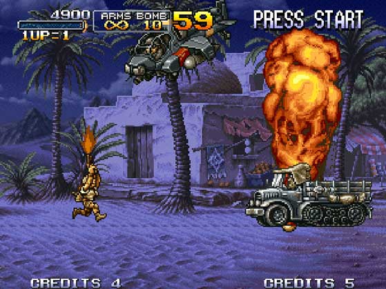 Скриншот из игры Metal Slug X - 42