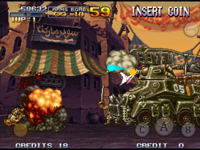Скриншот из игры Metal Slug X - 7