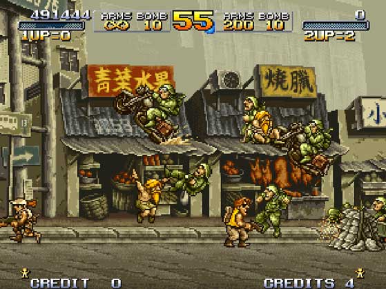 Скриншот из игры Metal Slug X - 40