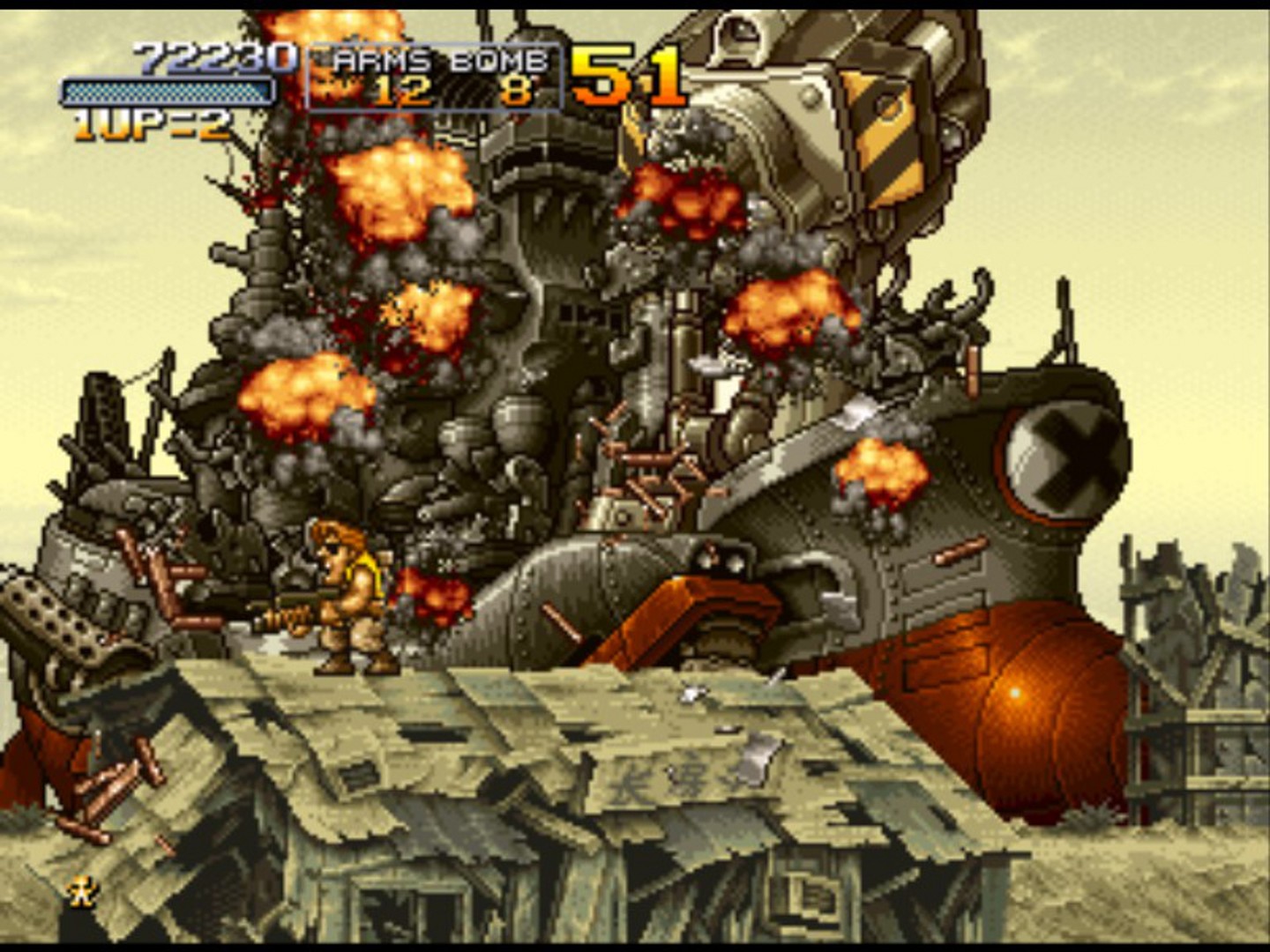 Скриншот из игры Metal Slug X - 49