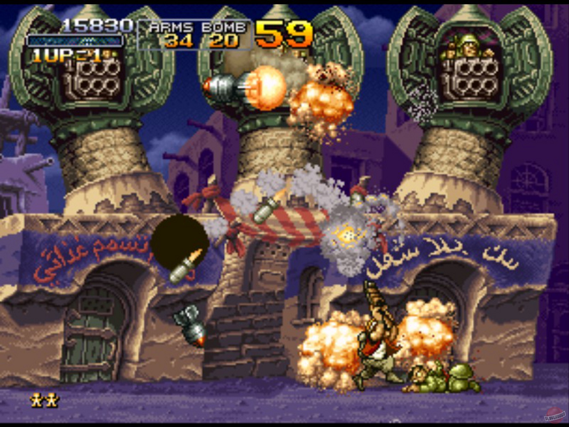 Скриншот из игры Metal Slug X - 33