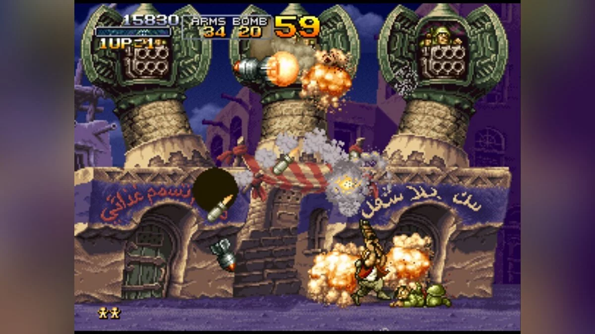 Скриншот из игры Metal Slug X - 28