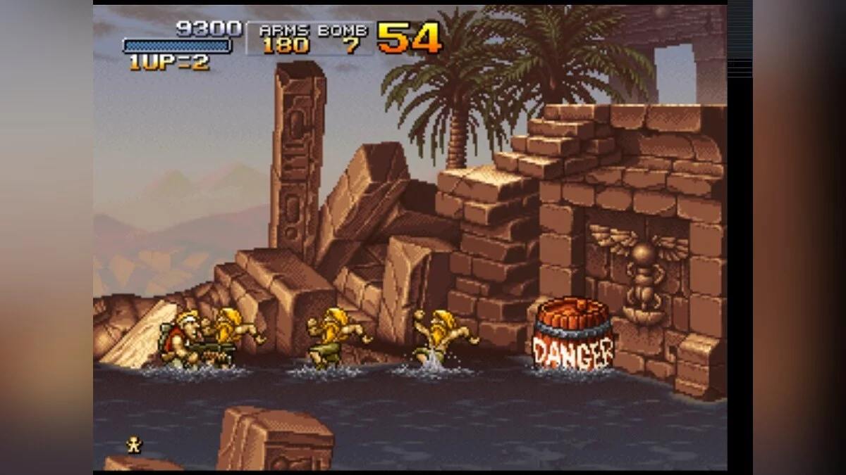 Скриншот из игры Metal Slug X - 17