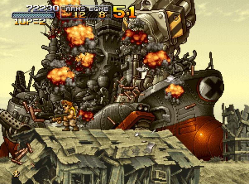 Скриншот из игры Metal Slug X - 39