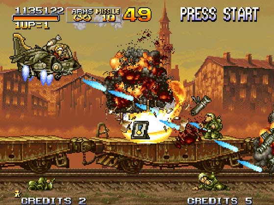 Скриншот из игры Metal Slug X - 46