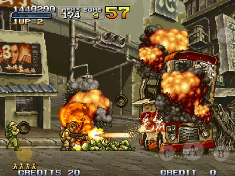 Скриншот из игры Metal Slug X - 23