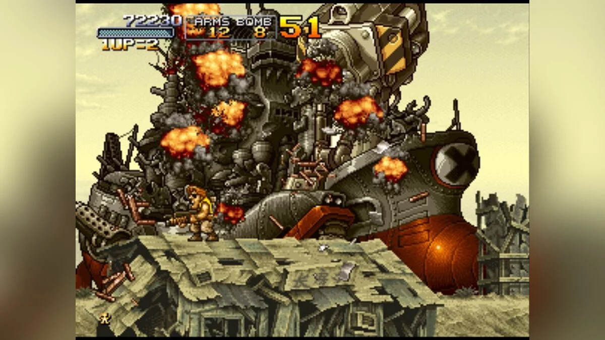 Скриншот из игры Metal Slug X - 14