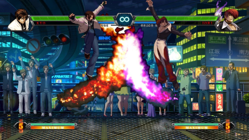 Скриншот из игры The King of Fighters XIII - 22