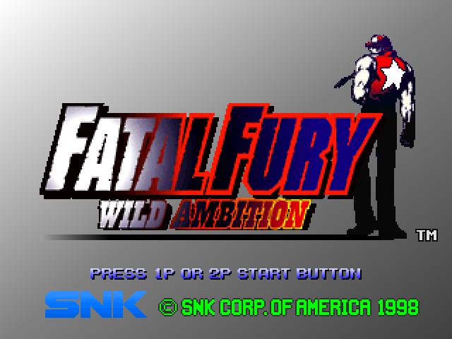 Скриншот из игры Fatal Fury: Wild Ambition - 24