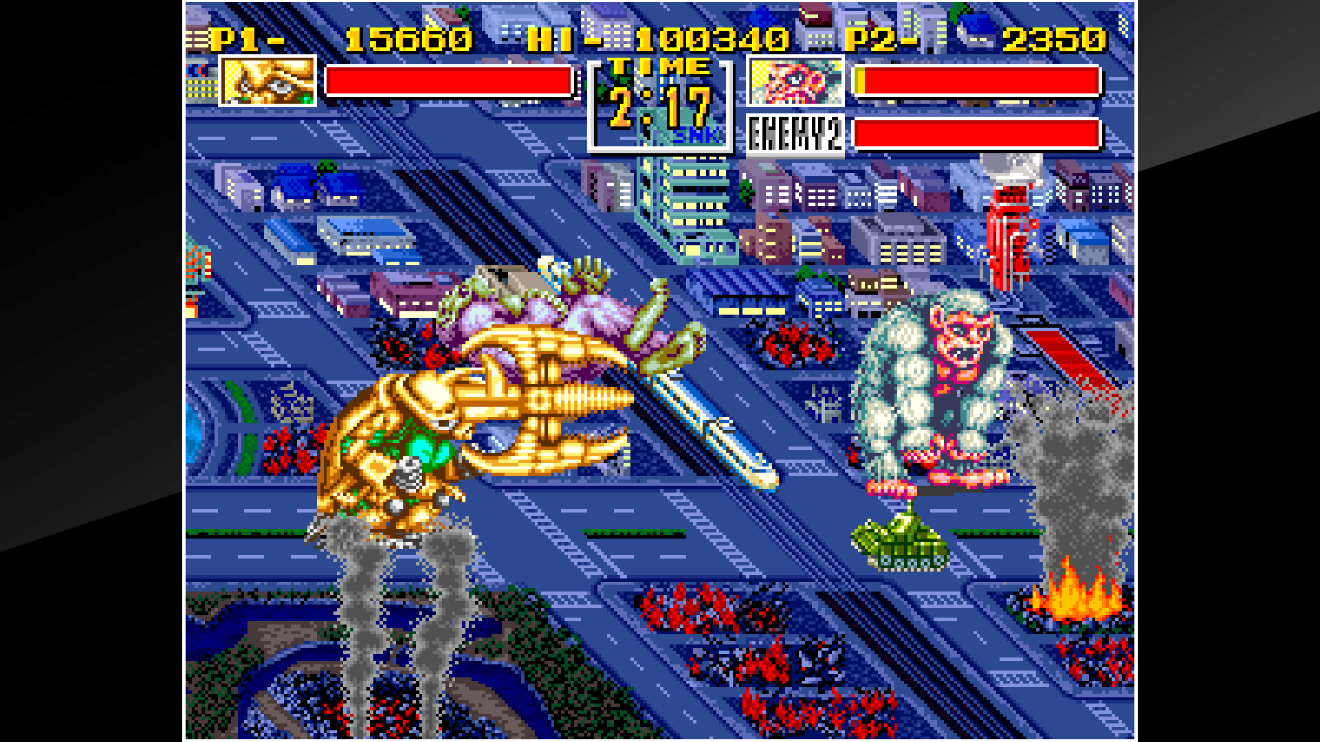 Скриншот из игры King of the Monsters - 2