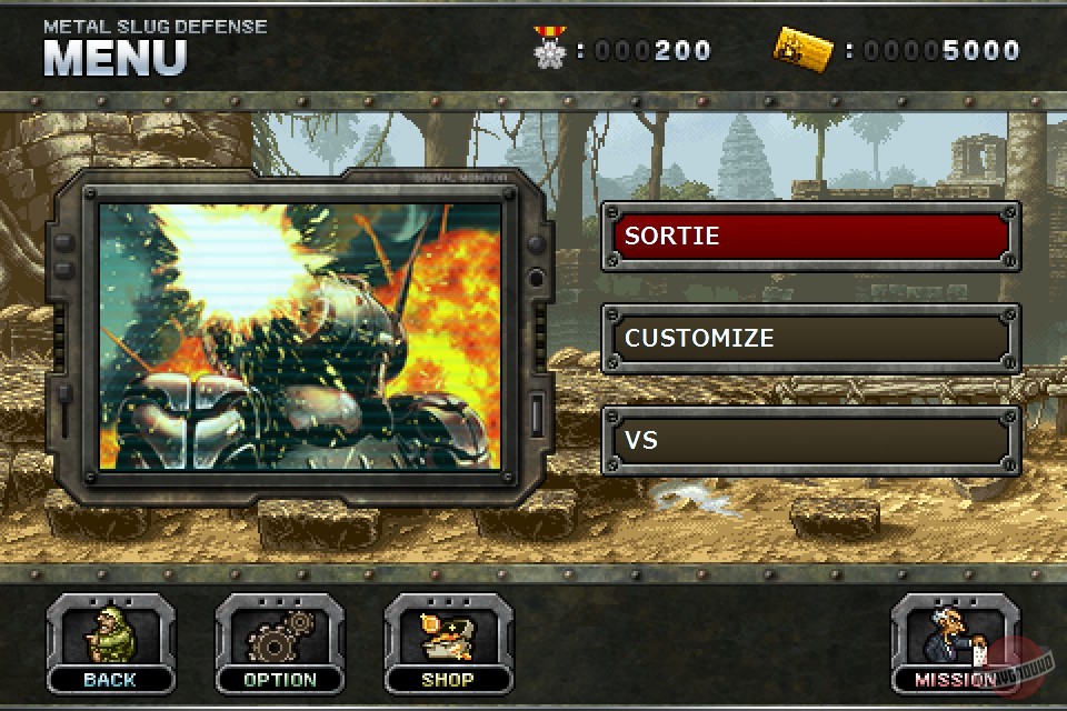 Скриншот из игры Metal Slug Defense - 2