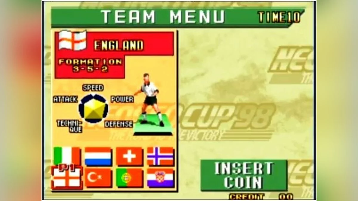 Скриншот из игры Neo Geo Cup '98: The Road to the Victory - 4