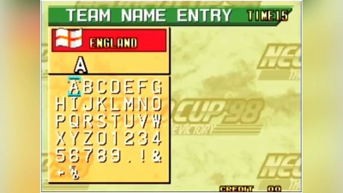 Скриншот из игры Neo Geo Cup '98: The Road to the Victory - 8
