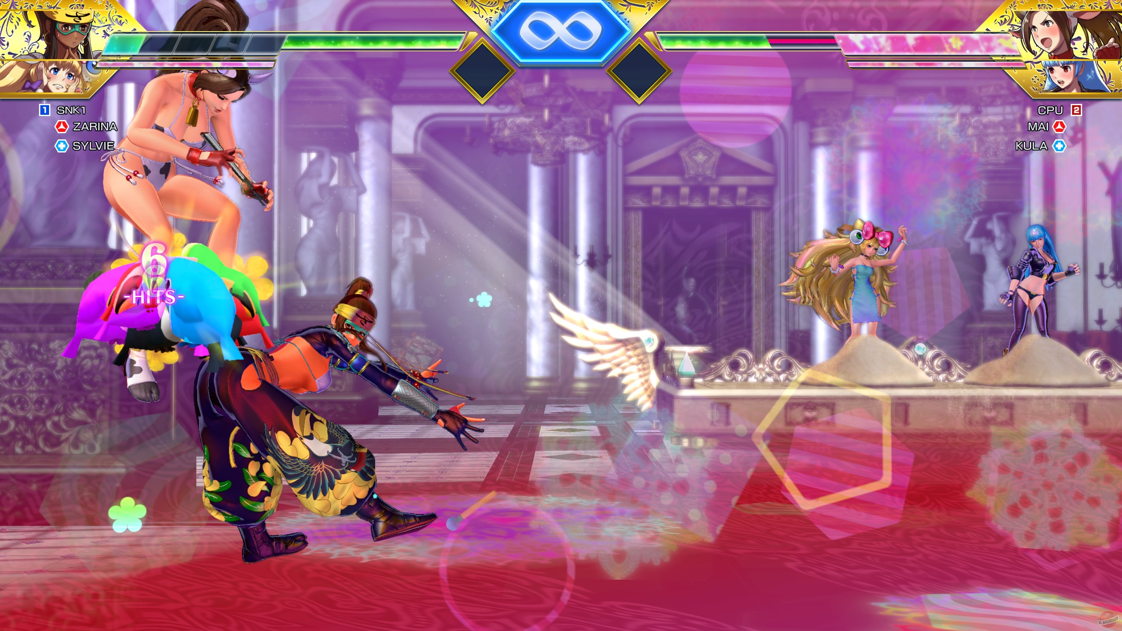 Скриншот из игры SNK Heroines: Tag Team Frenzy - 6