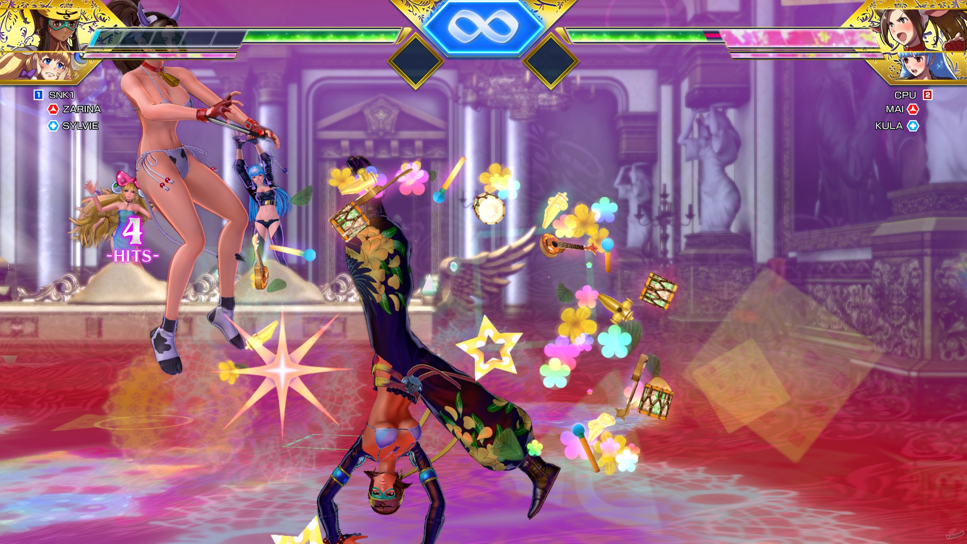 Скриншот из игры SNK Heroines: Tag Team Frenzy - 3