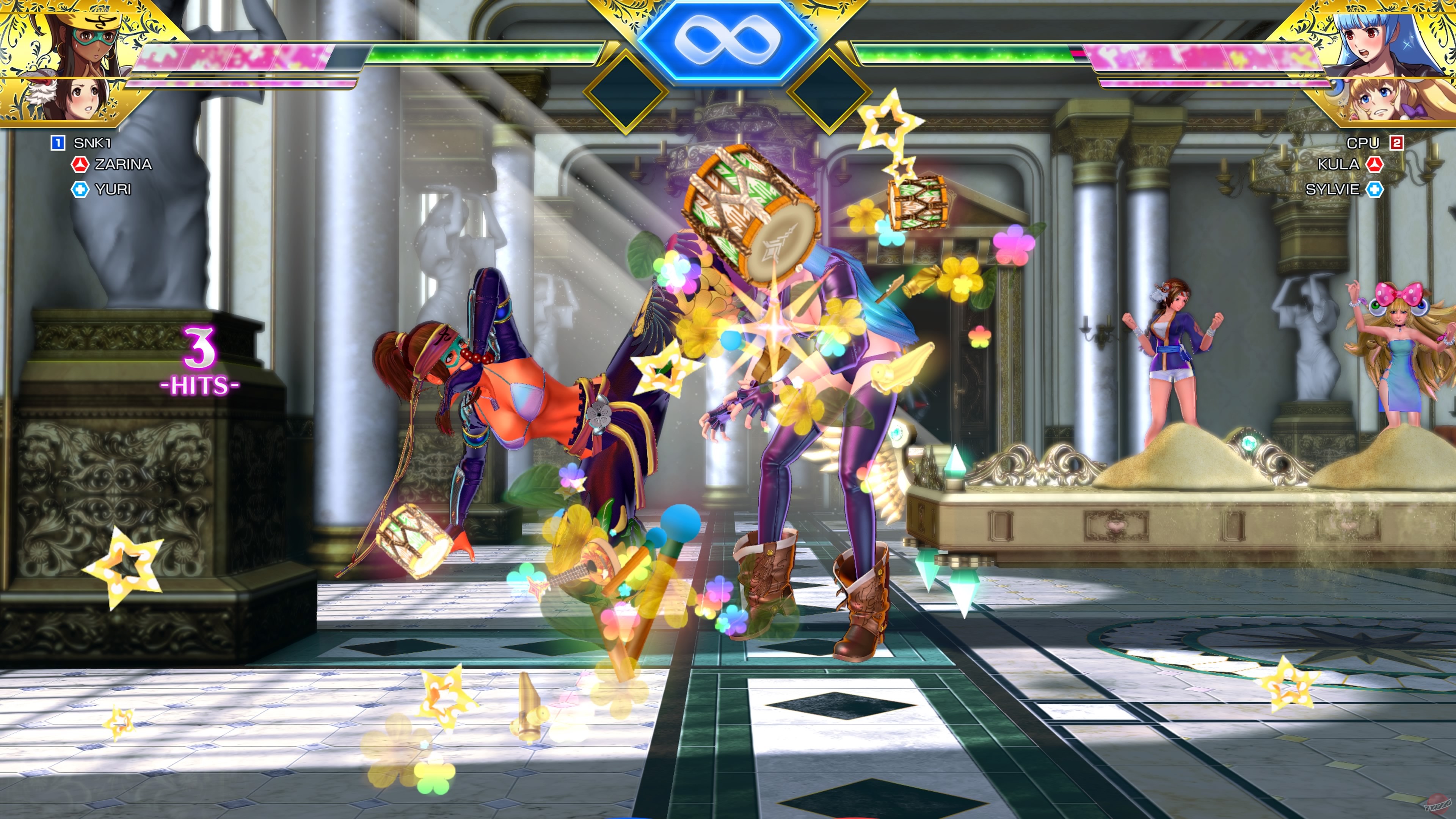 Скриншот из игры SNK Heroines: Tag Team Frenzy - 17