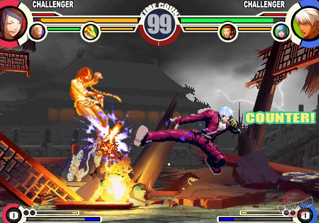 Скриншот из игры The King of Fighters 11 - 12