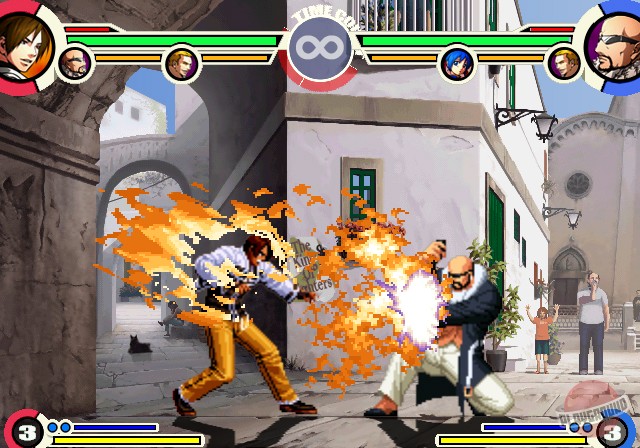 Скриншот из игры The King of Fighters 11 - 7