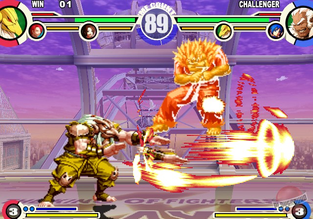 Скриншот из игры The King of Fighters 11 - 5