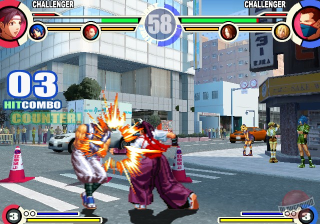 Скриншот из игры The King of Fighters 11 - 8