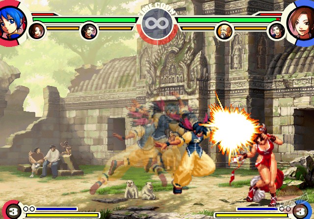 Скриншот из игры The King of Fighters 11 - 9