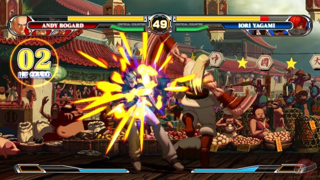 Скриншот из игры The King of Fighters 12 - 1