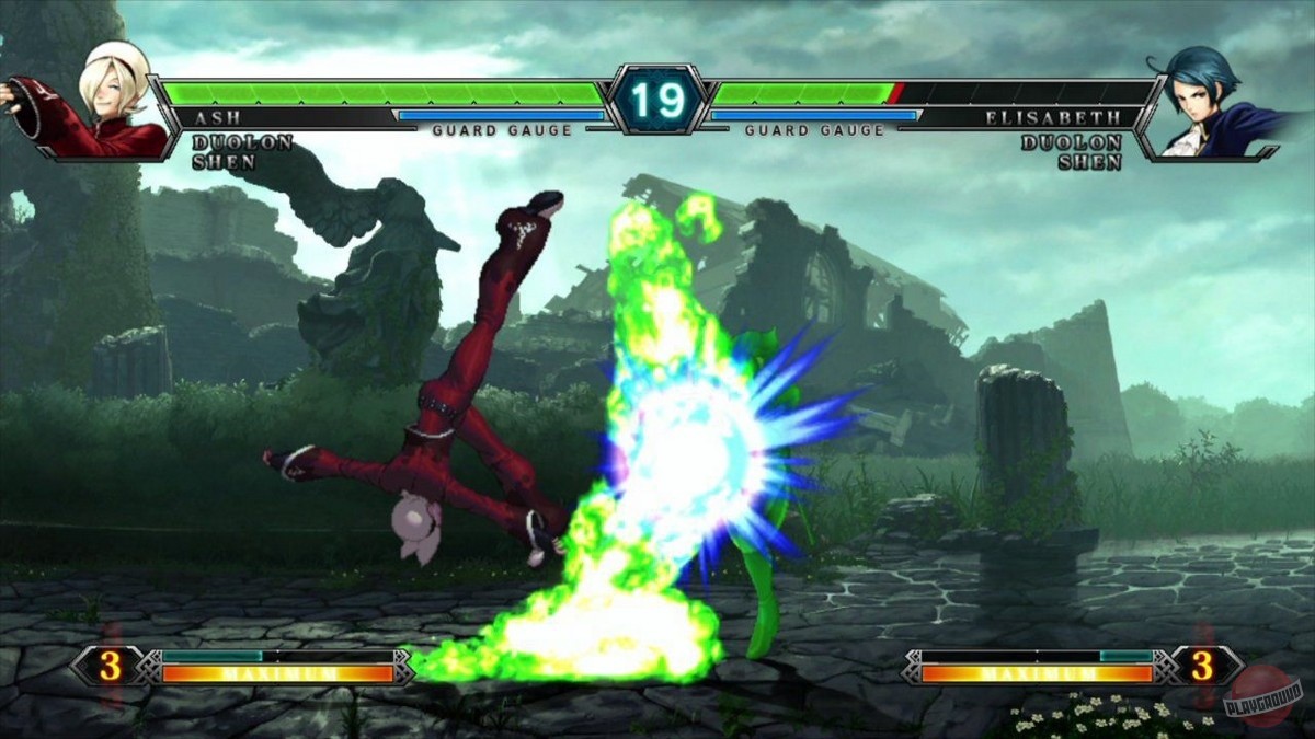 Скриншот из игры The King of Fighters 13 - 3