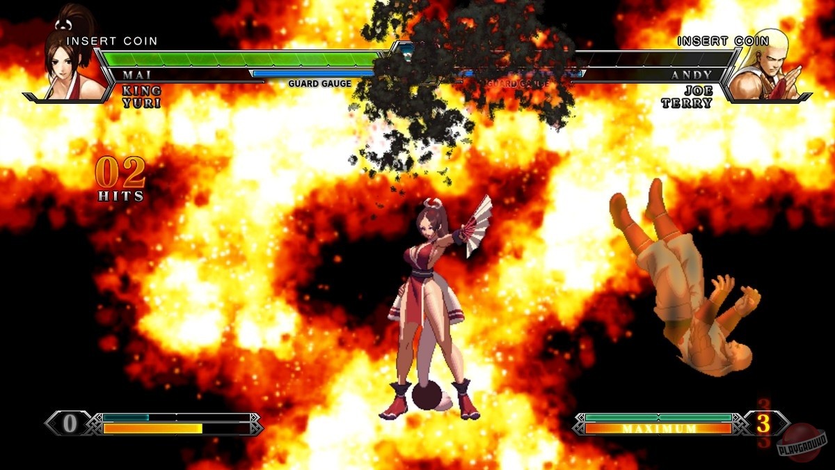 Скриншот из игры The King of Fighters 13 - 14