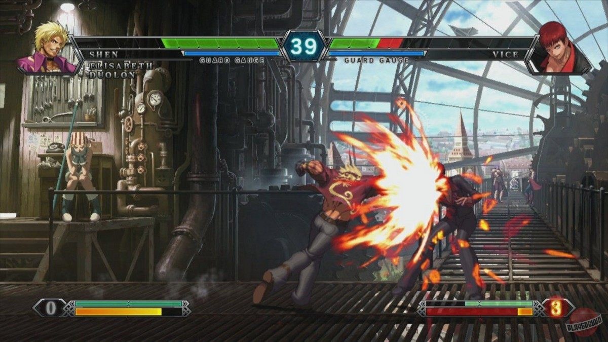 Скриншот из игры The King of Fighters 13 - 11