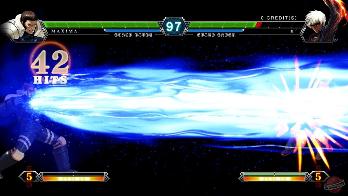 Скриншот из игры The King of Fighters 13 - 15