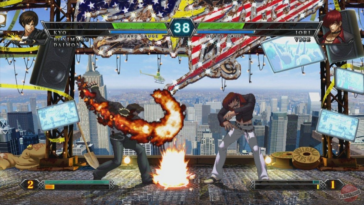 Скриншот из игры The King of Fighters 13 - 9