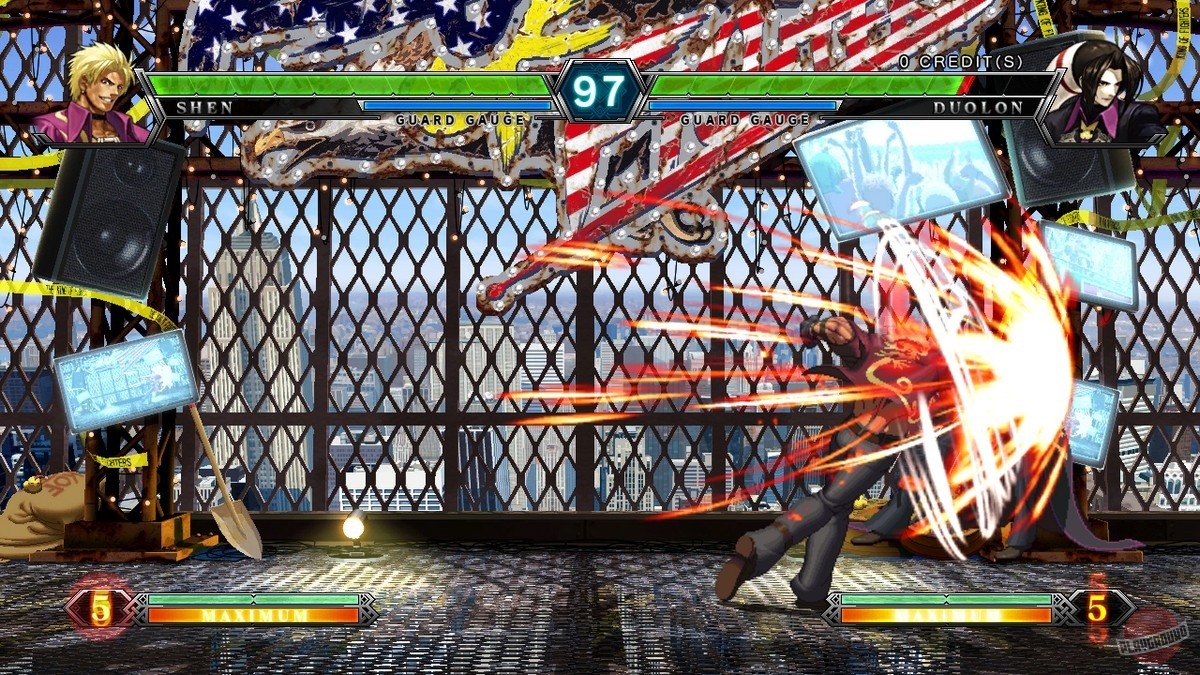 Скриншот из игры The King of Fighters 13 - 18