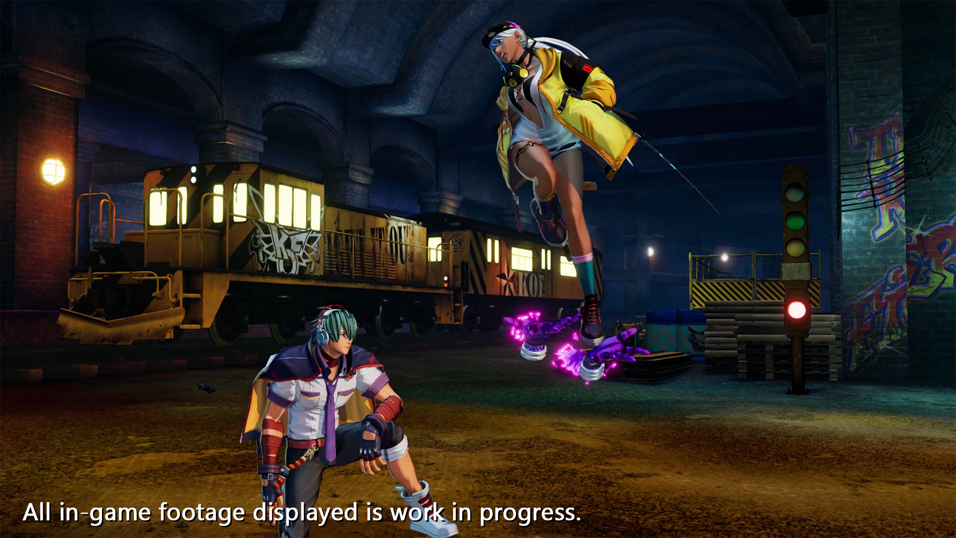 Скриншот из игры The King of Fighters XV - 2