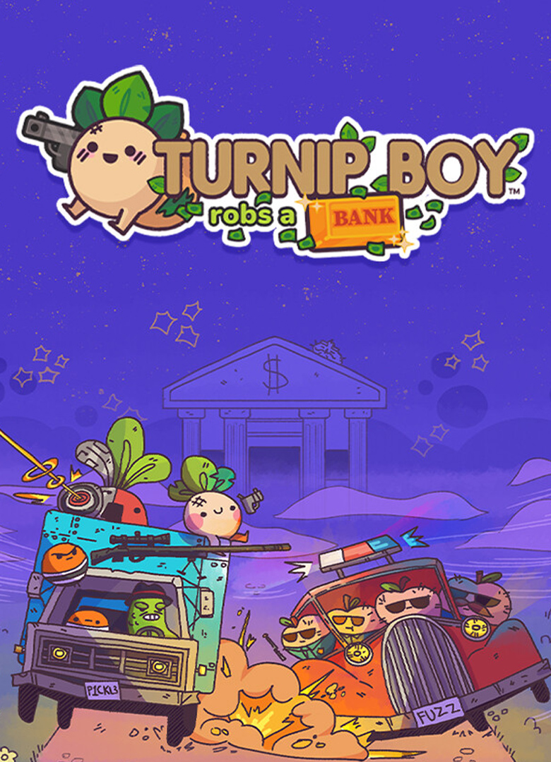 Обложка игры Turnip Boy Robs a Bank