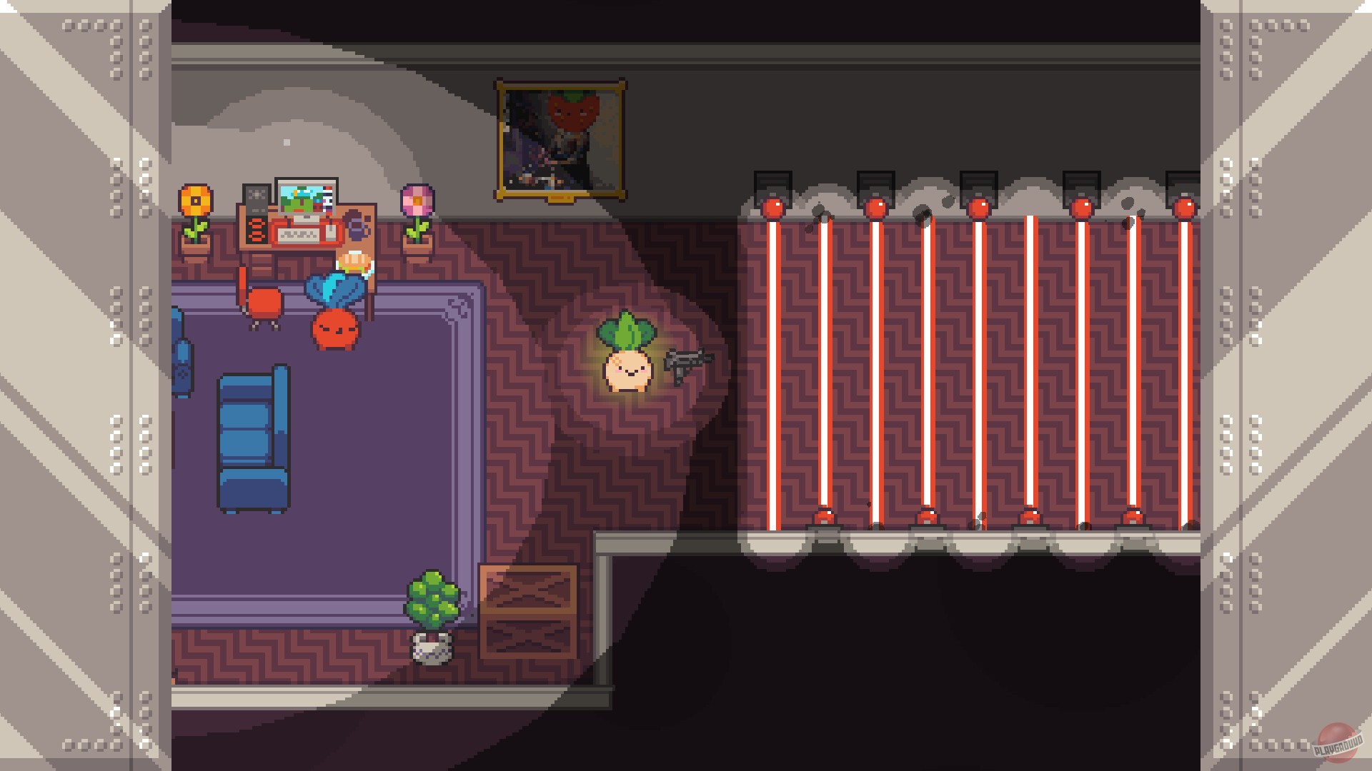 Скриншот из игры Turnip Boy Robs a Bank - 22