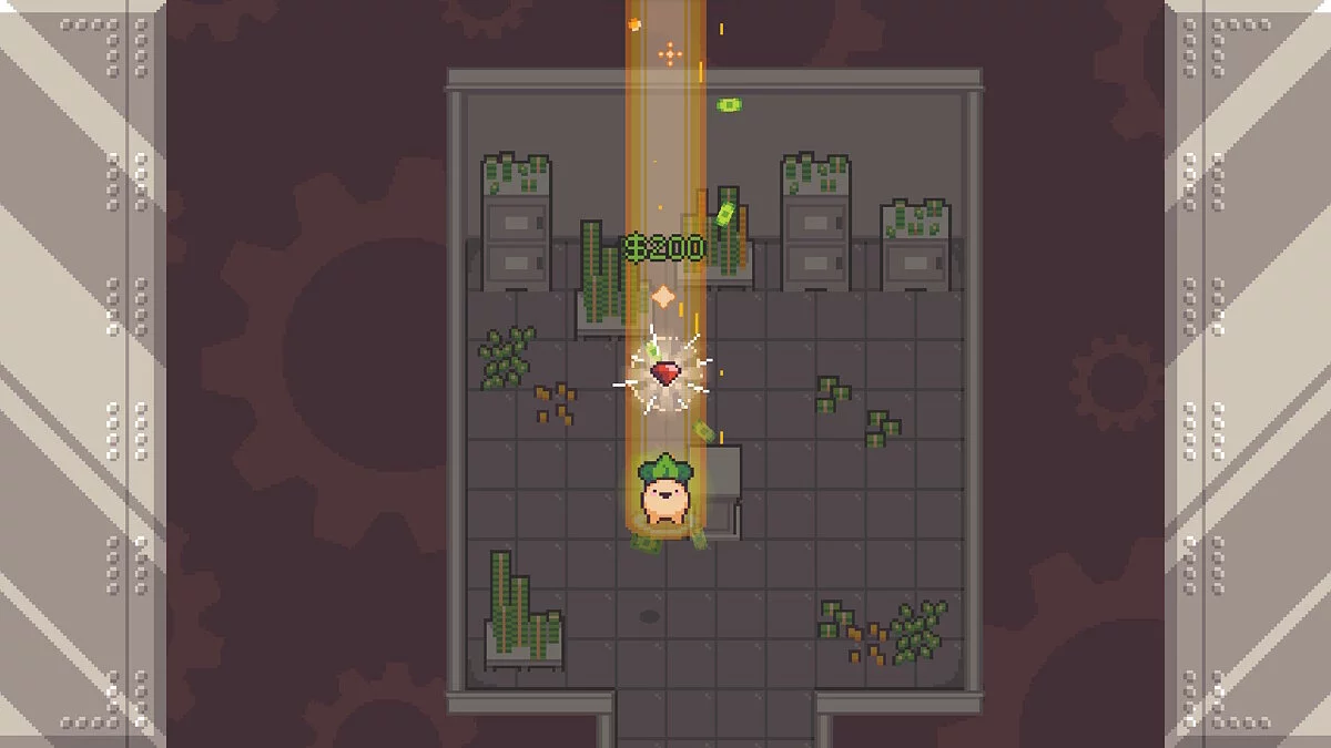 Скриншот из игры Turnip Boy Robs a Bank - 17