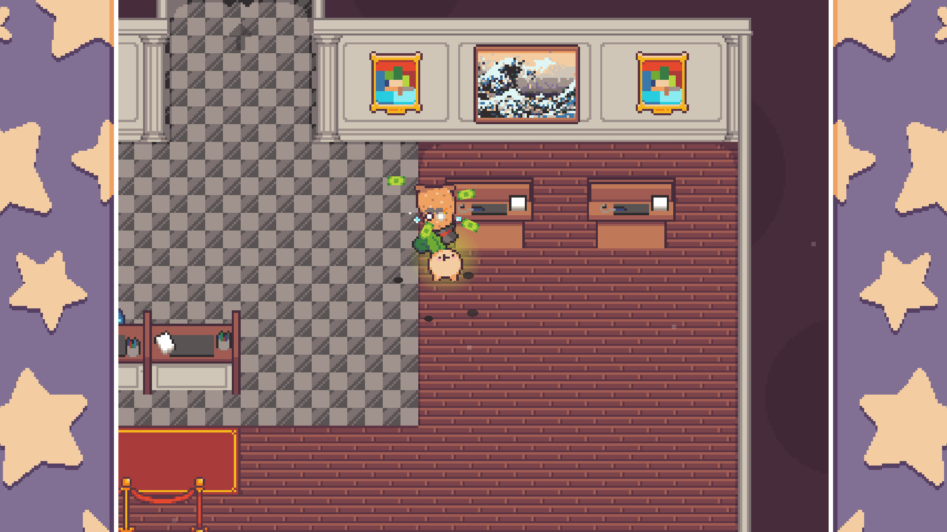 Скриншот из игры Turnip Boy Robs a Bank - 14