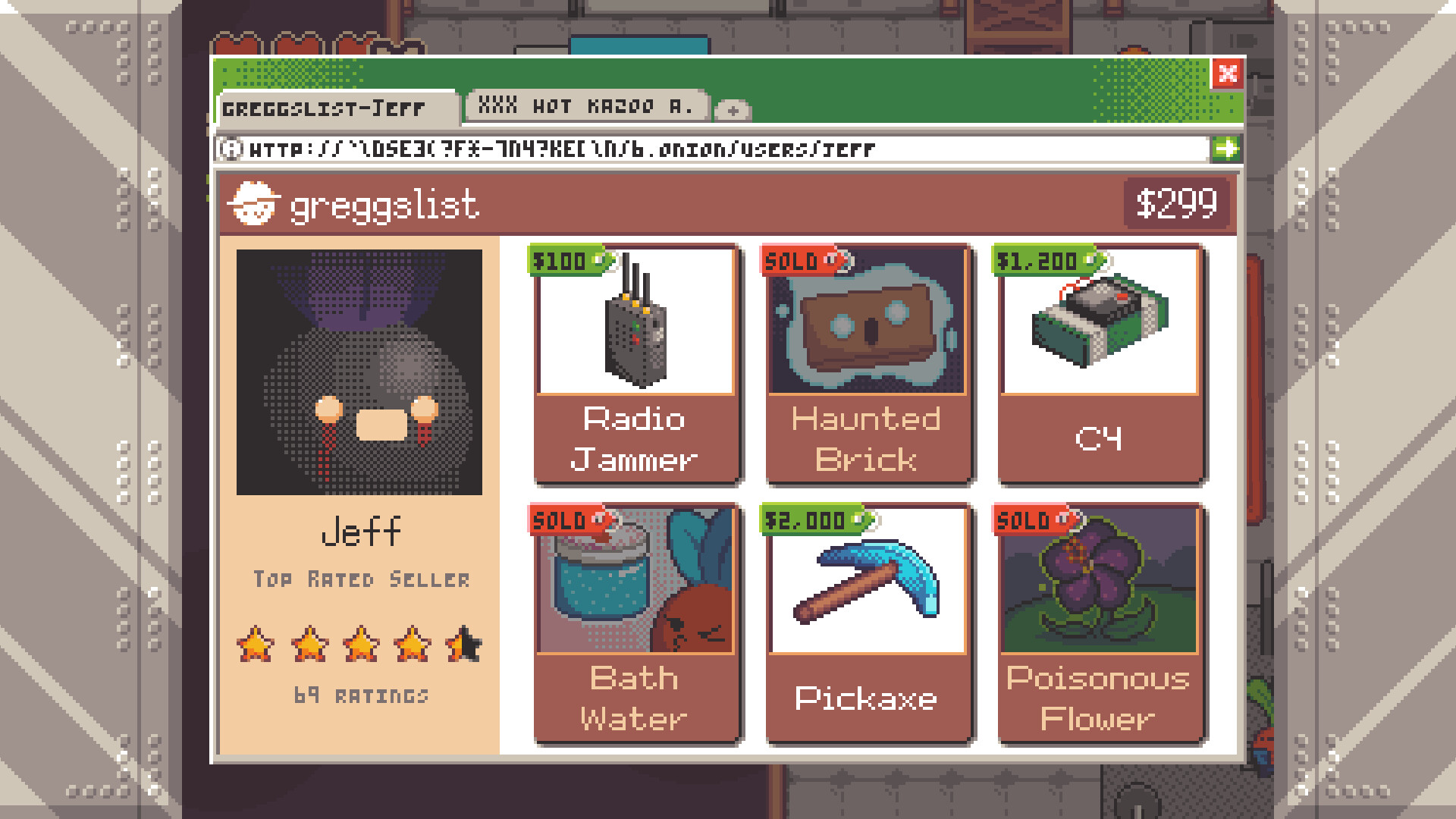 Скриншот из игры Turnip Boy Robs a Bank - 7