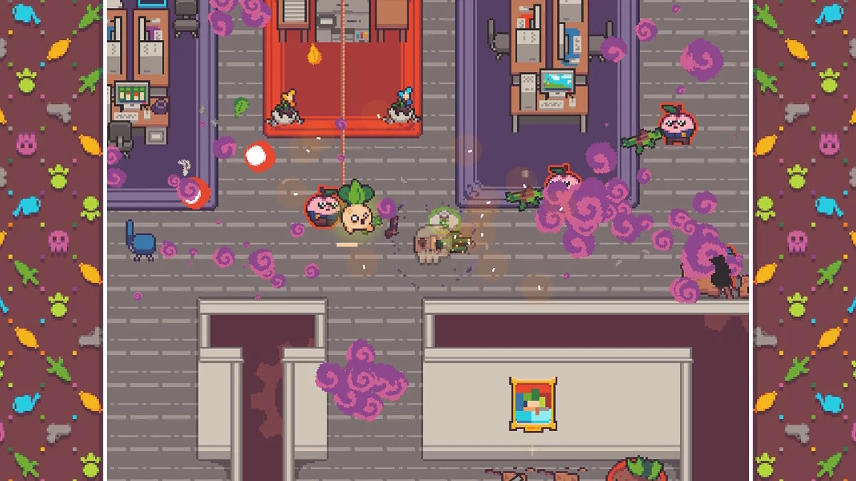 Скриншот из игры Turnip Boy Robs a Bank - 23