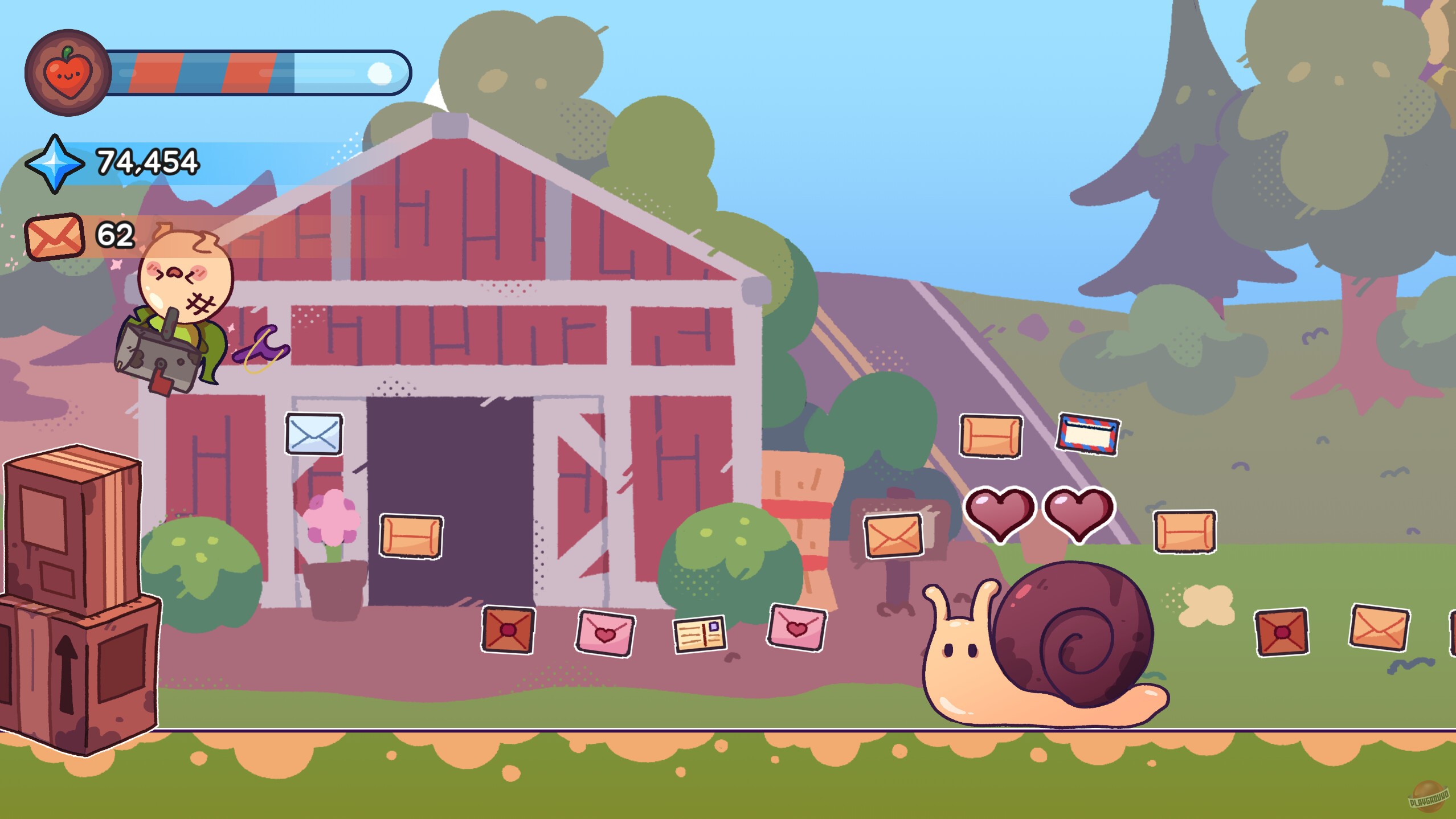 Скриншот из игры Turnip Boy Steals the Mail - 7