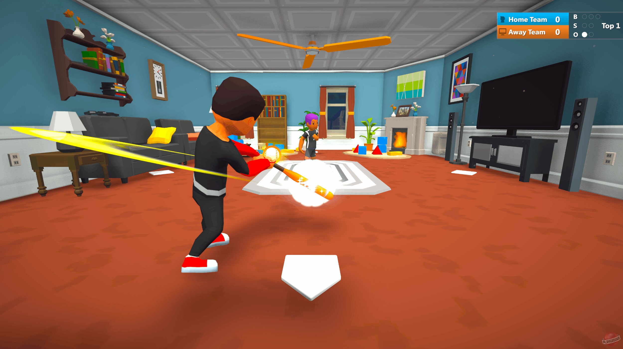 Скриншот из игры Indoor Baseball - 4