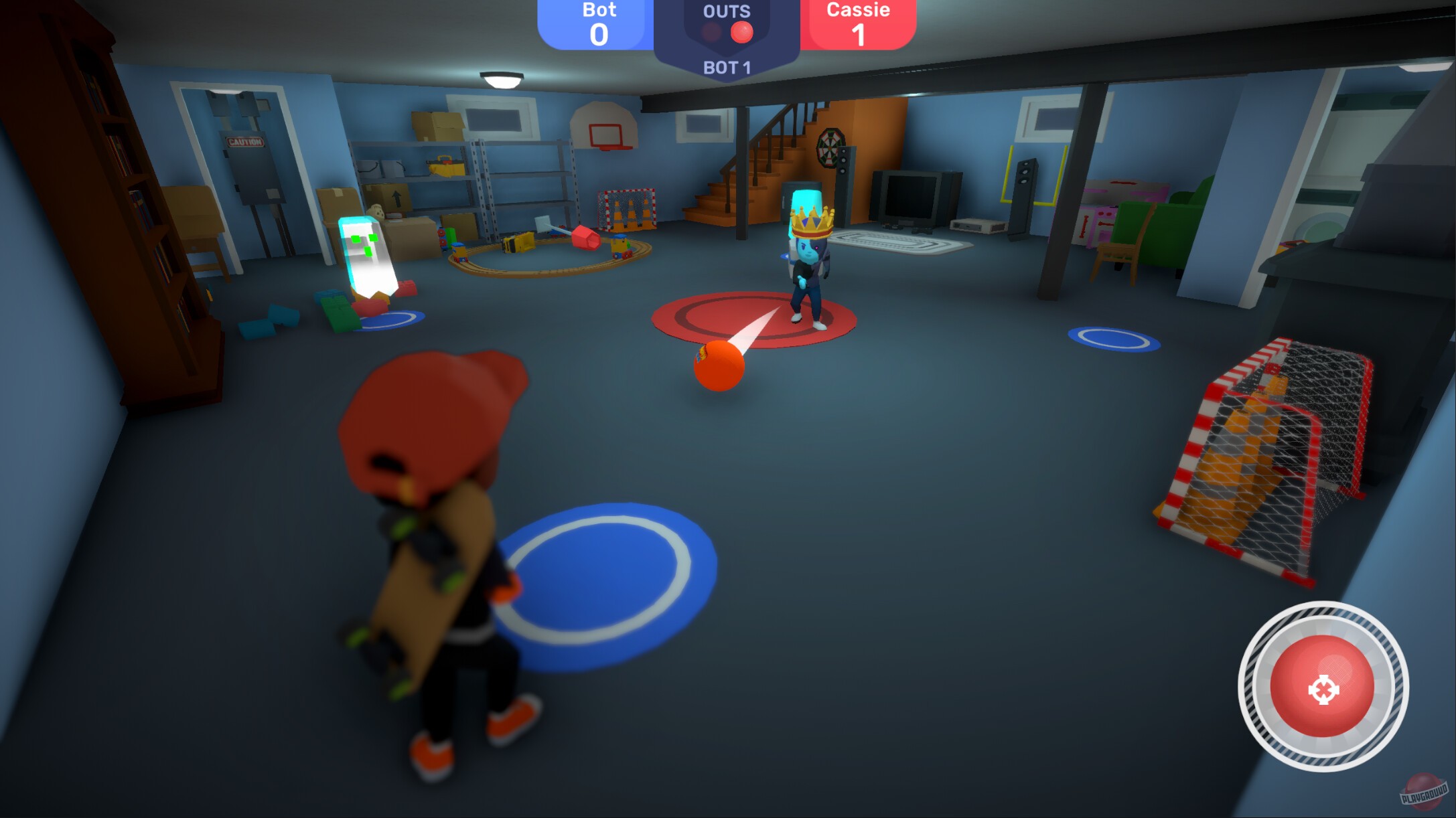 Скриншот из игры Indoor Kickball - 7